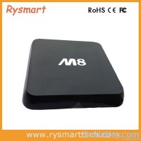 Amlogic S802 quad core XBMC pre-installed Android4.4 Smart tv box M8