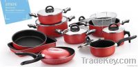 Aluminium Silk Printing Non-stick Cookware