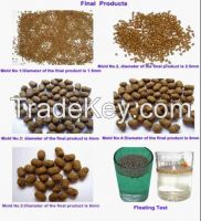 tilapia floating fish feed pellet extruder machine