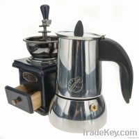 2/4/6/9 cups Stainless Steel electric italian coffee maker