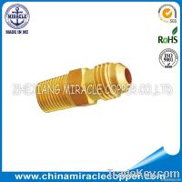 Refrigeration Parts Brass Fitting Brass NPT Connector