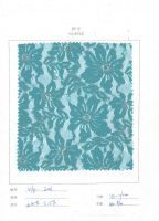 85% NYLON 15% SPANDEX LACE WITH METALLIC THREAD