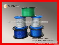 Plastic coated wire rope galvanized steel wire rope