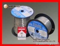 Hot dipped galvanized steel wire