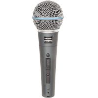 Singing Machine Dynamic Karaoke Microphone with 10.5 ft Cord
