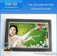 High view angle with HDMI, VGA input 10 inch lcd monitor