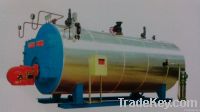 Gas fired steam boiler