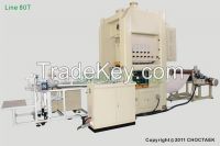 Aluminium foil container making machine