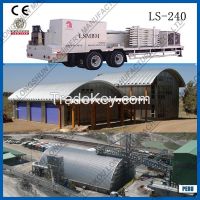 Trailer Mounted Arch Roof Roll Forming