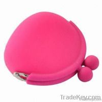 Silicone coin purse