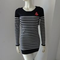 womenWomen fashionable high quality woolen striped pullover sweaters mini order 500 pieces