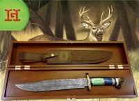 Damascus Steel Hunting Knife GH-4025