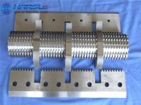 Plastic crusher blades