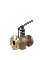 Marine Bronze Self-closing Drain Valve 