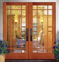 Interior Wooden Door with Glass, Wood Double Door with Glass, Glass Double Door  From China