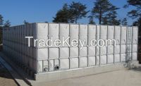 GRP sectional water tank