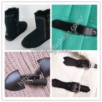 Toggle Button With Leather Cord For