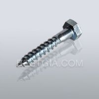 DIN571 HEXAGON HEAD WOOD SCREWS