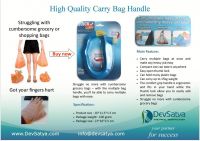 Quick Carry Bag Handle, Holds Many