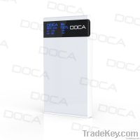 DOCA D601 Large OLED Screen 8000mAh Ultrathin Power Bank