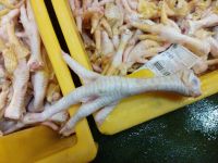 Frozen chicken feet