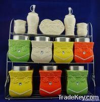 Ceramic Seal Pot JDK012 Color seal pot
