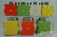 Ceramic Seal Pot JDK070F Color pot, coffee seal pot
