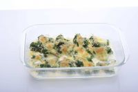 Pyrex Borosilicate Glass Casserole Baking Dish Heat-Resistant 1000ml