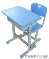 adjustable school desk and chair with different design