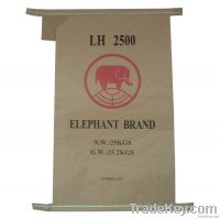 strong and large kraft paper bags for cement 25kg , valve bags