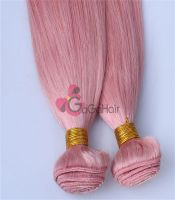 Queen hair products, brazilian virgin hair Silky Straight, 100% human Pink Color 10&#039;&#039;-28&#039;&#039; Free shipping Grade AAAAAA Big Discount