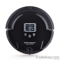 Portable LCD Screen Robot Vacuum Cleaner