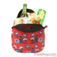 Fashion design neoprene bag for picnic