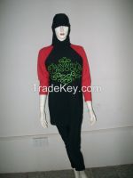 islamic girl swimwear full cloth swimwear