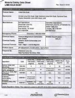 Lime Kiln Dust &amp; Phosphate
