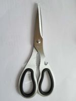 With plastic handle SUS 420 kitchen scissors