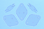 Fluoride crystal mica sheet