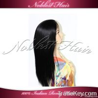 Hair material 100% human hair  Classification Full lace wig (full hand