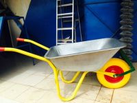 PU Wheel Heavy Duty Construction Wheel Barrow