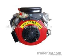 22HP V-twin 2 cylinder Diesel Engine LP2V86