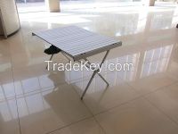 aluminium folding table and chairs