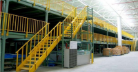 Upright &amp; Platform Combination Mezzanine Rack 