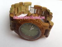 2014 year 50 pcs Red mood bamboo Wrist Watch 