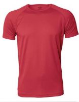 ladie&#039;s Active function Pique T-shirt with Round Neck, Short Raglan Sleeves 60% wicking yarn