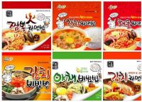 Cup Tteokbokki, Kimchi Ramen Bap, Seafood Jjambbong Ramen Bap, Vegetable Bibim Bap, Etc