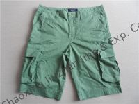 men&#039;s cotton solid cargo shorts