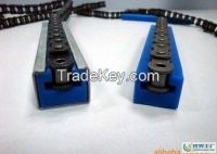 plastic chain guide wear strip, various size UHMWPE guide rail