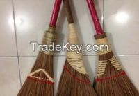 coconut broom, coconut broom stick, brush