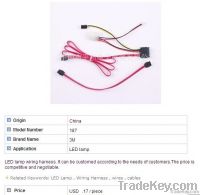 LED lamp wiring harness