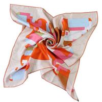 Fashion Women Silk Twill Square scarf